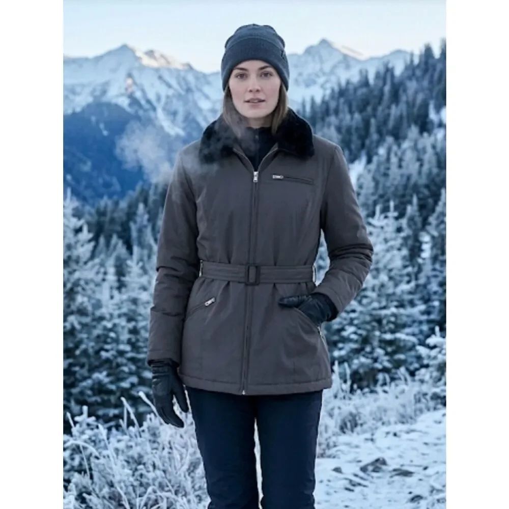 Gallery Coat Sz M Black